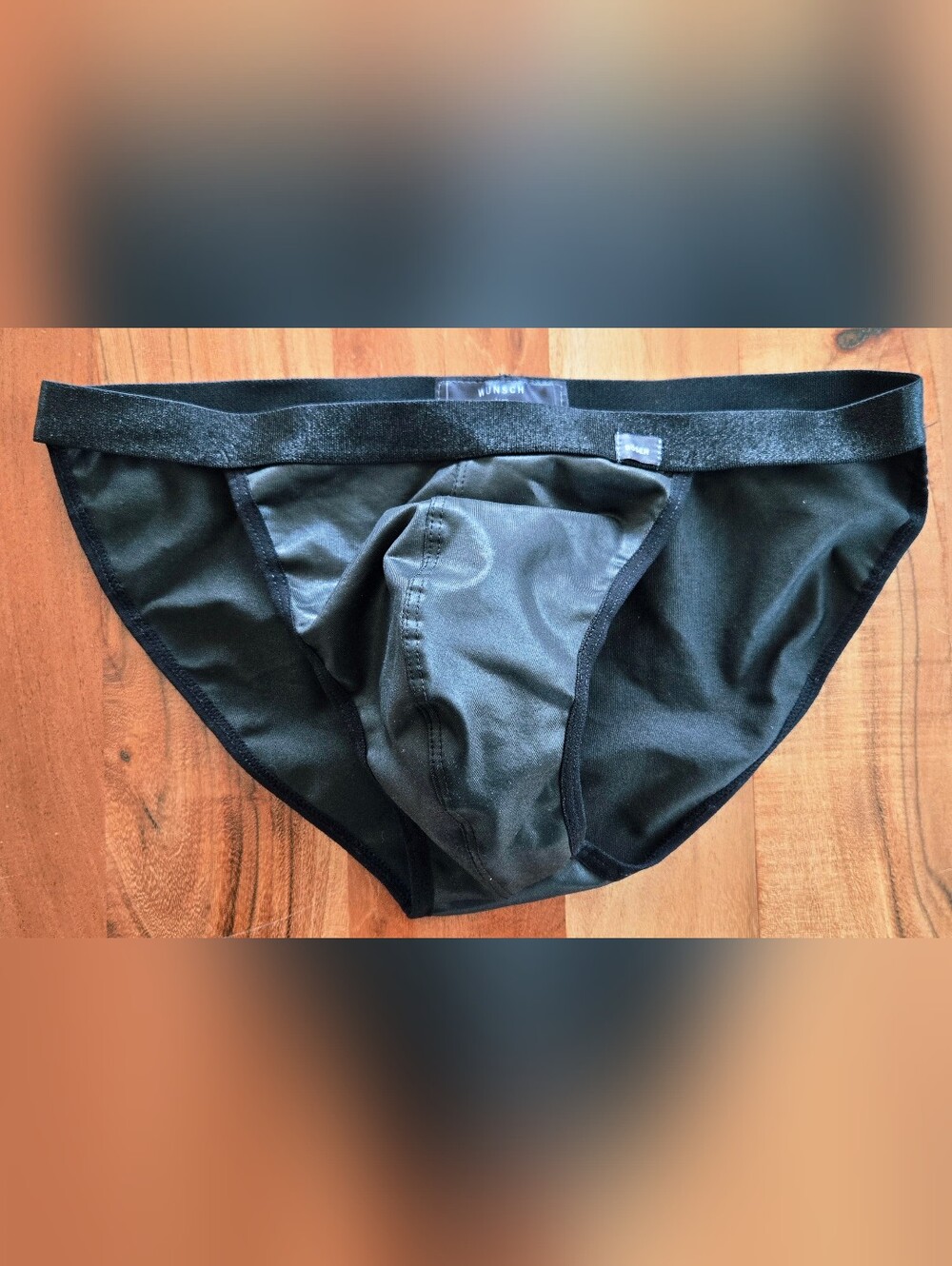 Men's Faux Leather Bikini